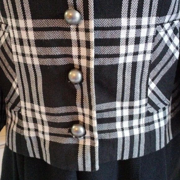 Larry Levine Plaid Jacket - Picture 3 of 11